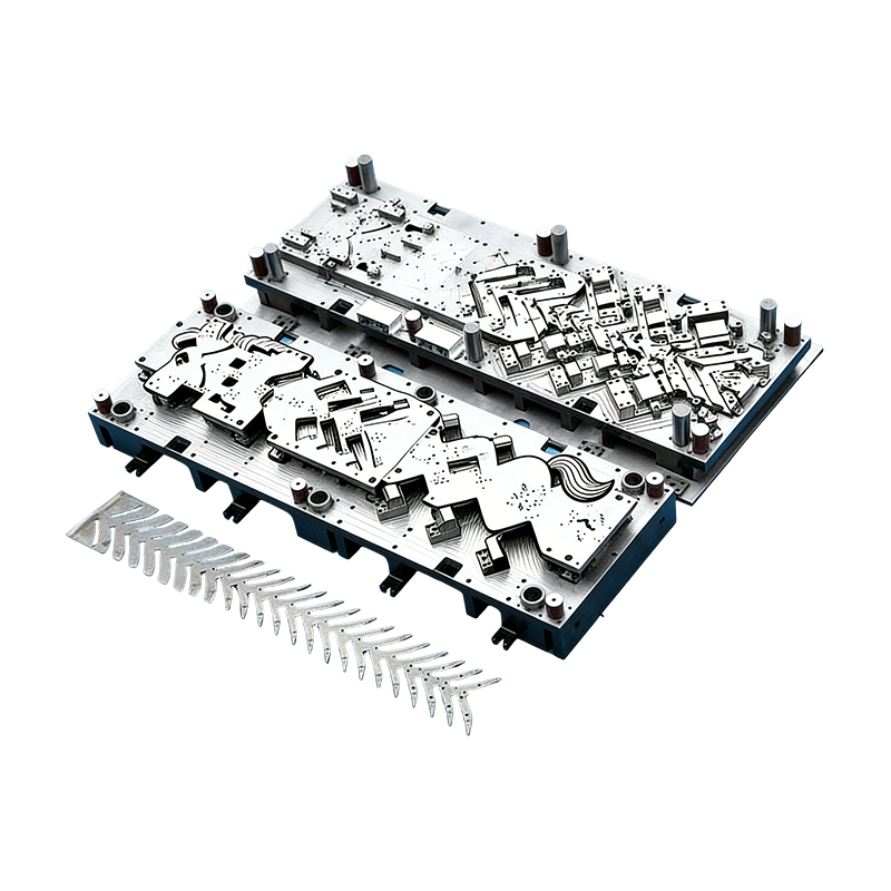 Progressiva formar för bildelar